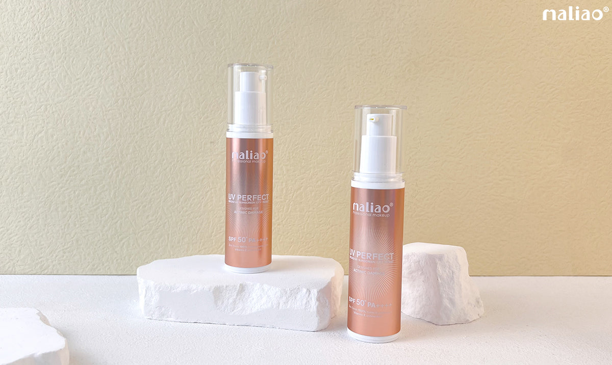 Maliao UV Perfect Broad UV Sunscreen City Resist SPF 50 PA with Vitamin E 65ml - Maliao Makeup